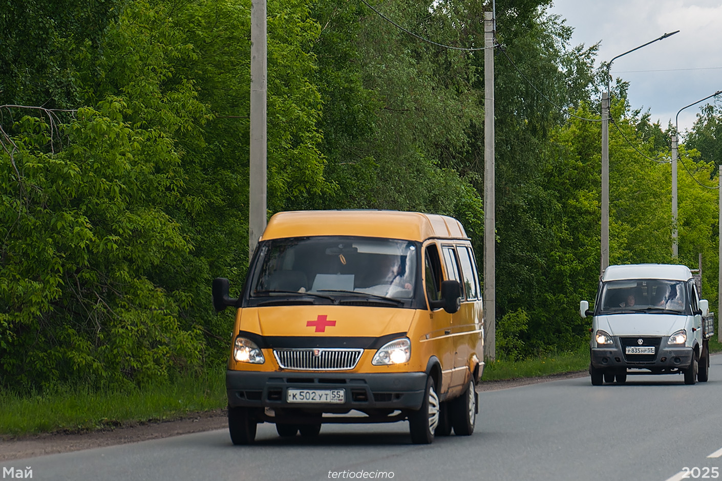 Omsk region, GAZ-322132 (XTH, X96) Nr. 253