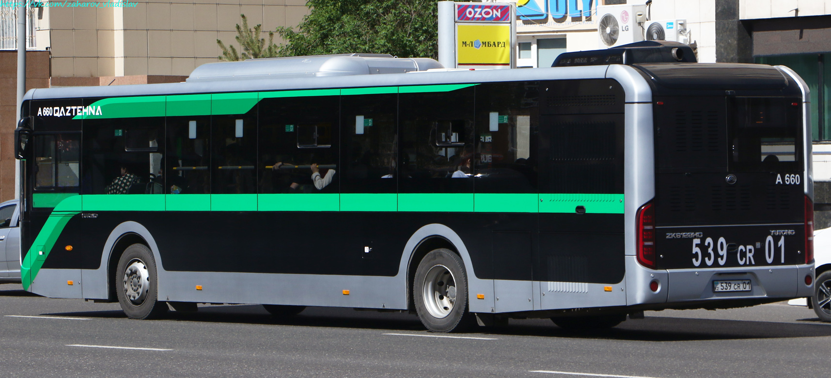 Астана, Yutong ZK6128HG (QazTehna) № A660