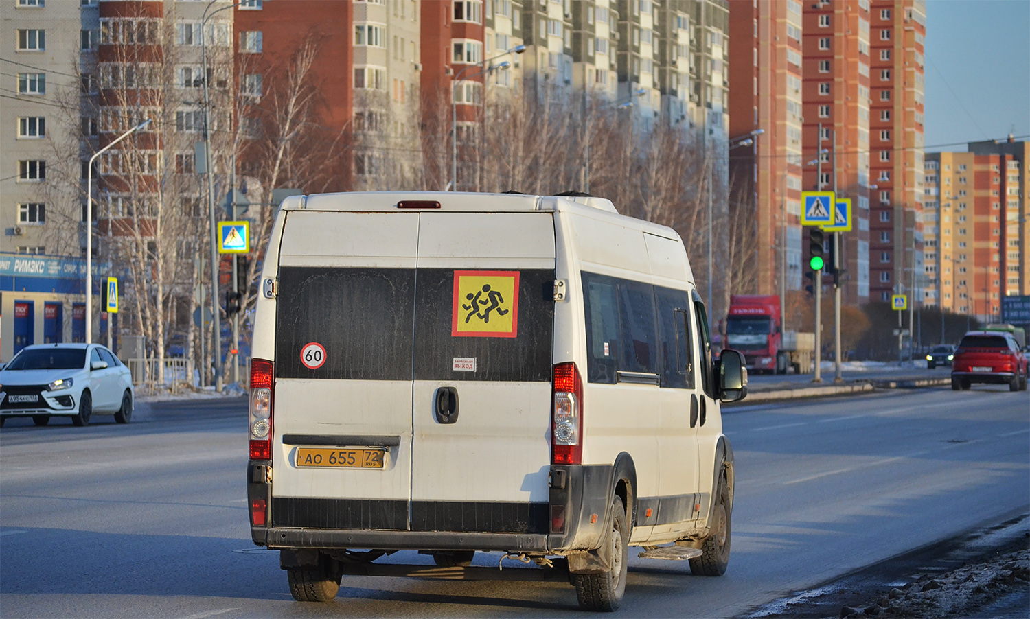 Тюменская область, Нижегородец-2227SK (Peugeot Boxer) № АО 655 72