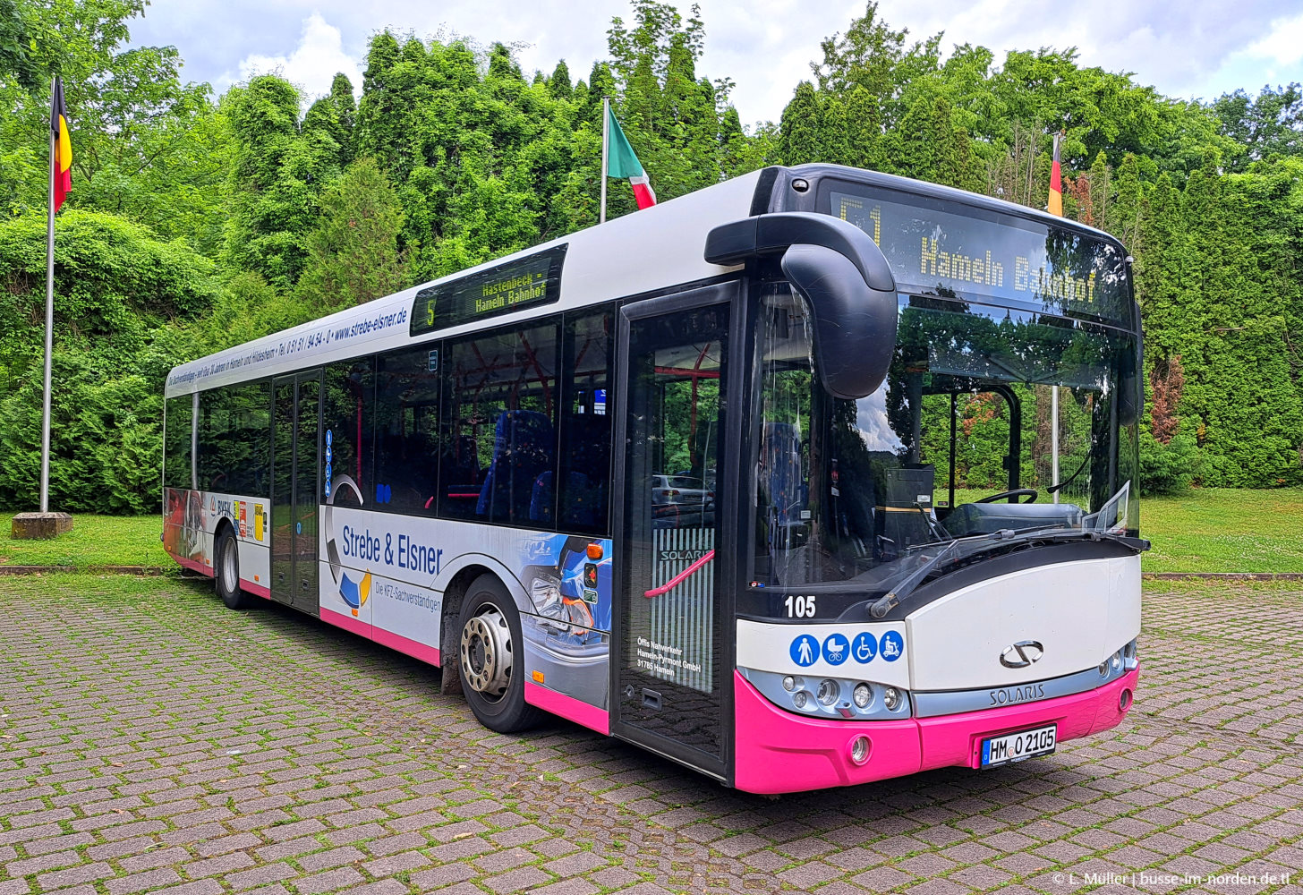 Нижняя Саксония, Solaris Urbino III 12 Ü № 105