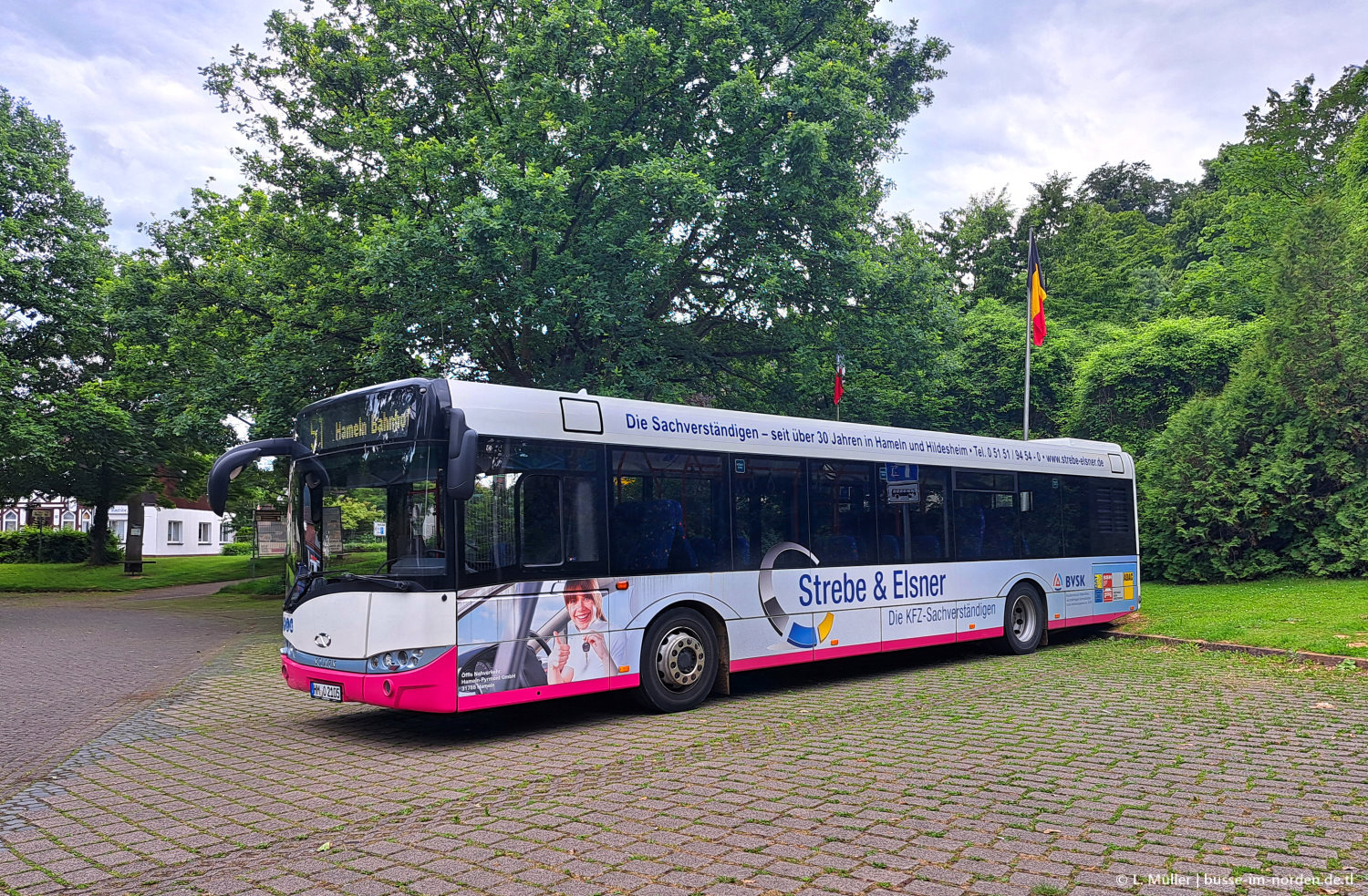 Нижняя Саксония, Solaris Urbino III 12 Ü № 105