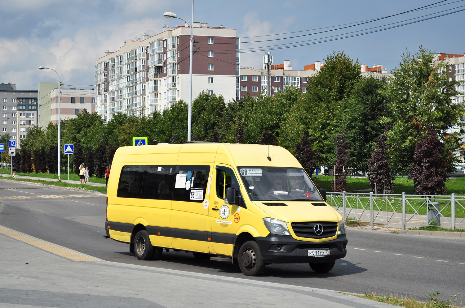 Калининградская область, Луидор-223610 (MB Sprinter) № Р 911 УХ 39