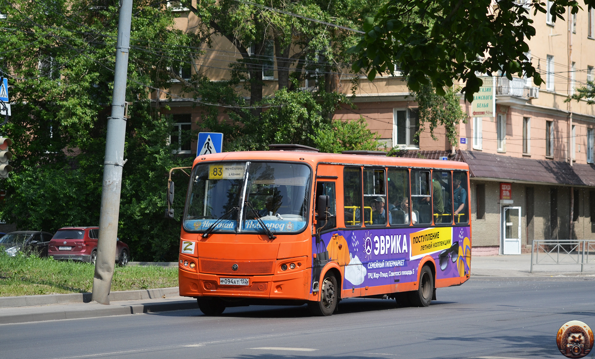 Нижегородская область, ПАЗ-320414-05 "Вектор" № Р 094 АТ 152