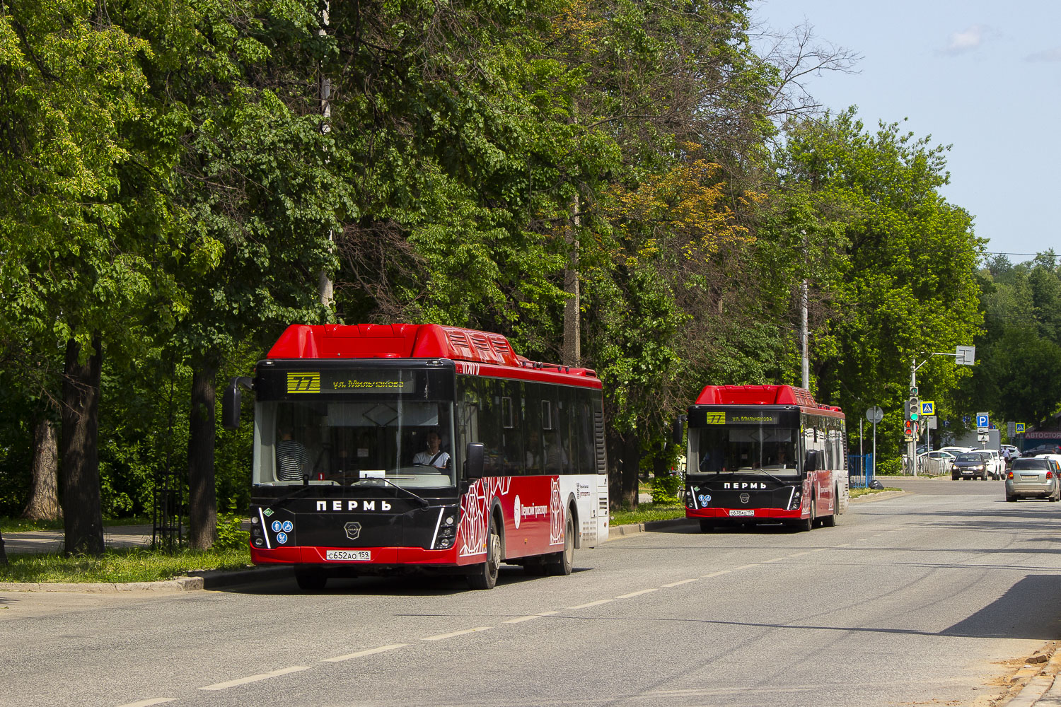 Пермский край, ЛиАЗ-5292.67 (CNG) № С 652 АО 159