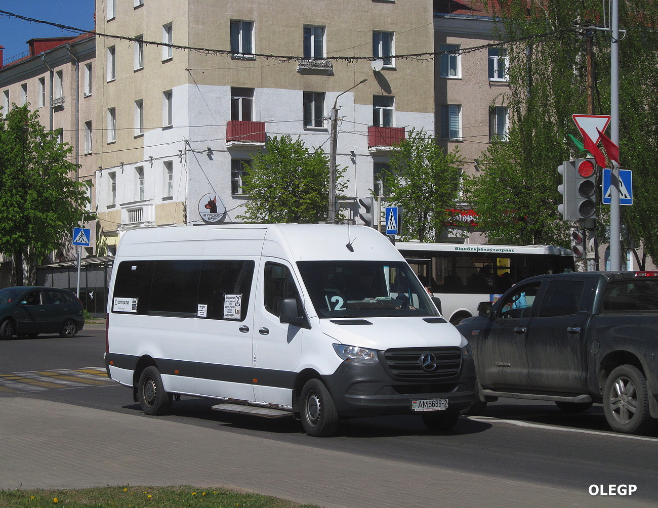 Витебская область, Mercedes-Benz Sprinter W907 № АМ 5689-2