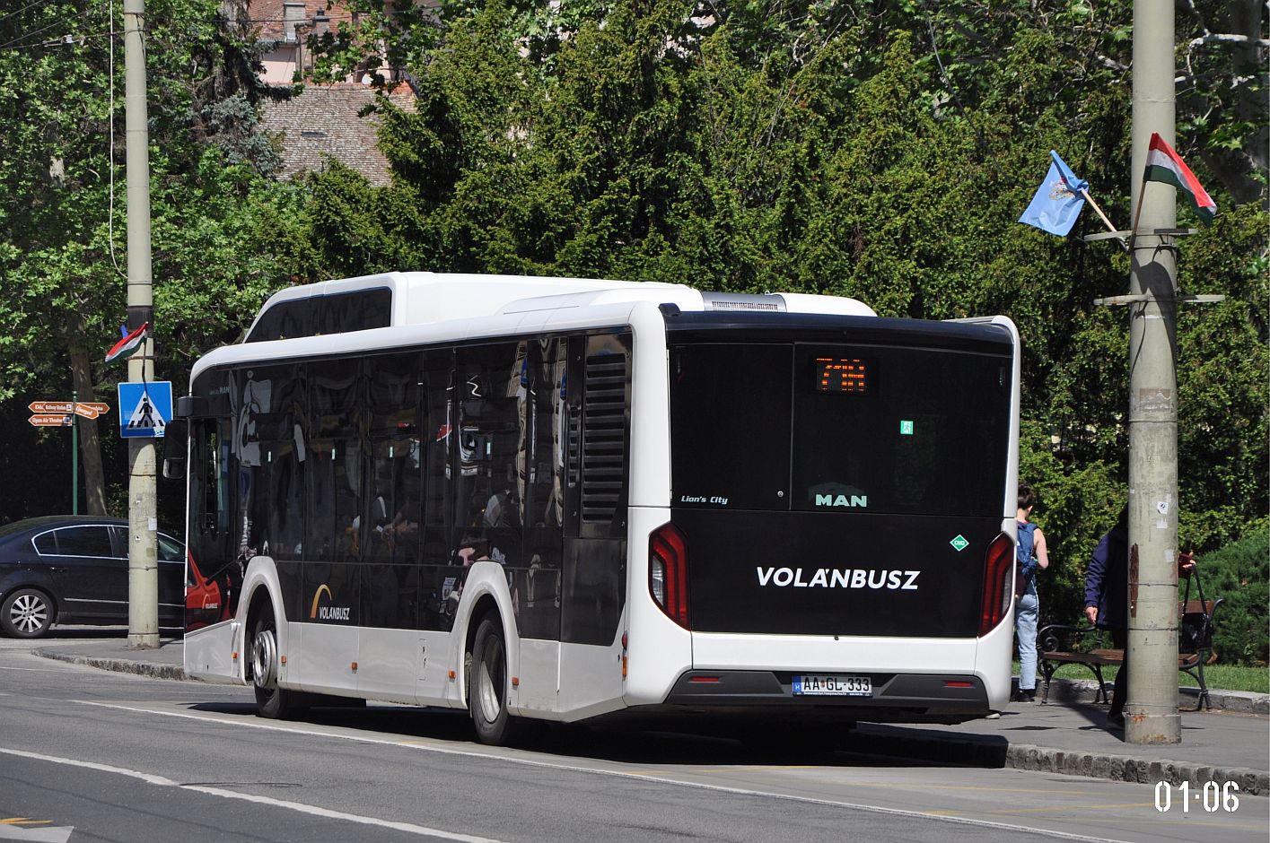 Венгрия, MAN 12C Lion's City 12 G NL320 № AA GL-333