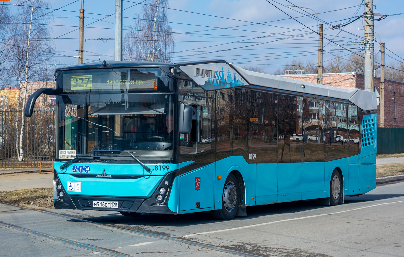 Санкт-Петербург, МАЗ-303.065 № 8199