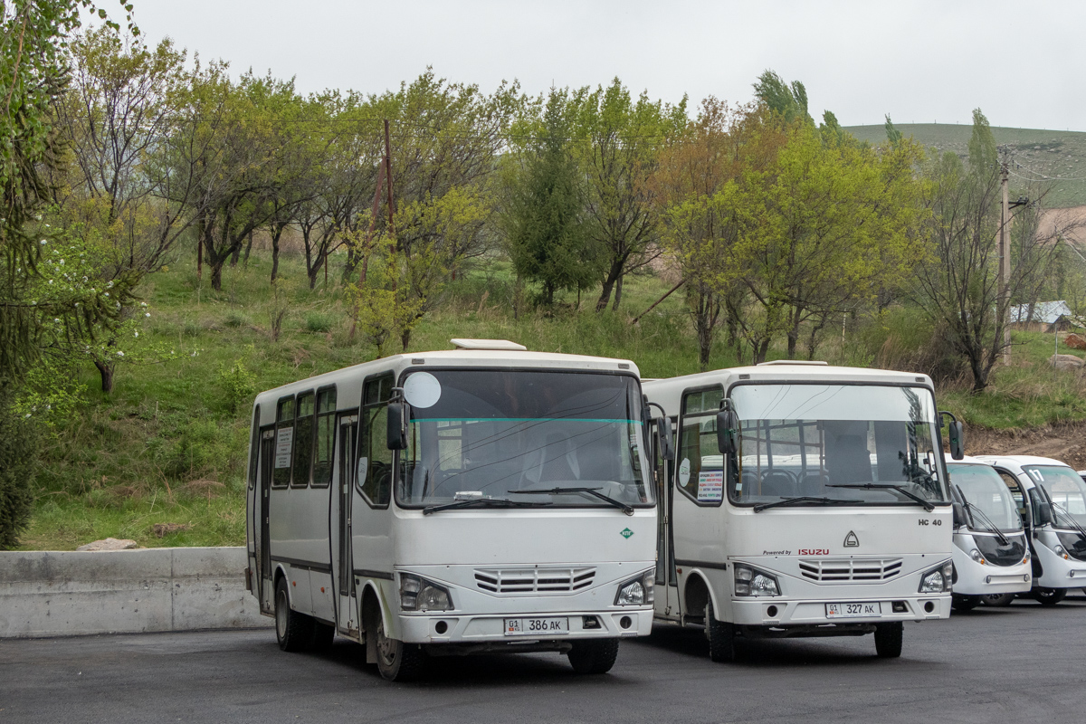 Kyrgyzstan, SAZ HC40 # 01 386 AK