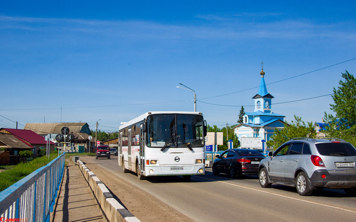 Красноярский край, ЛиАЗ-5256.53 № Р 604 ОК 124