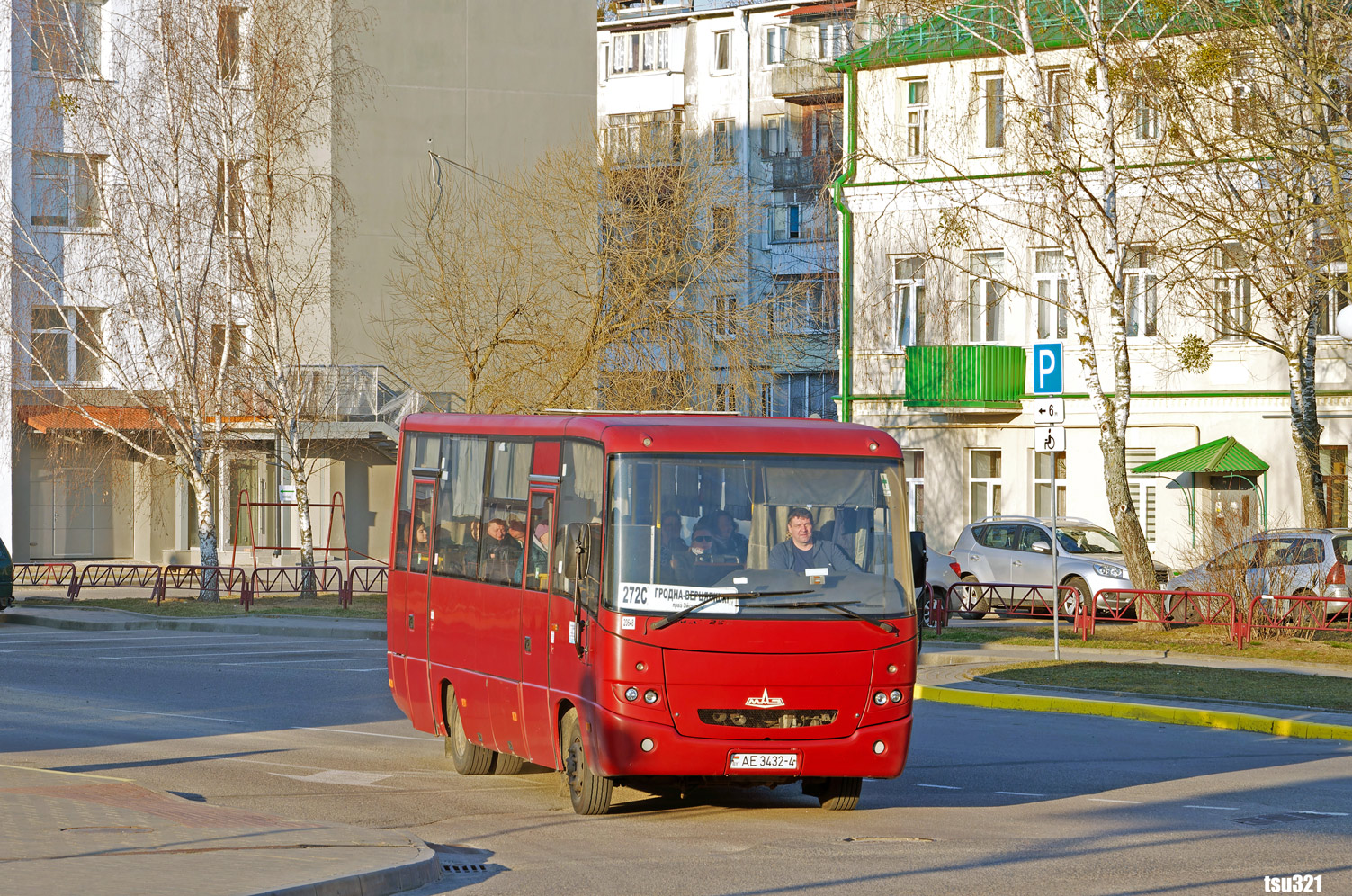 Гродненская область, МАЗ-256.270 № 020648