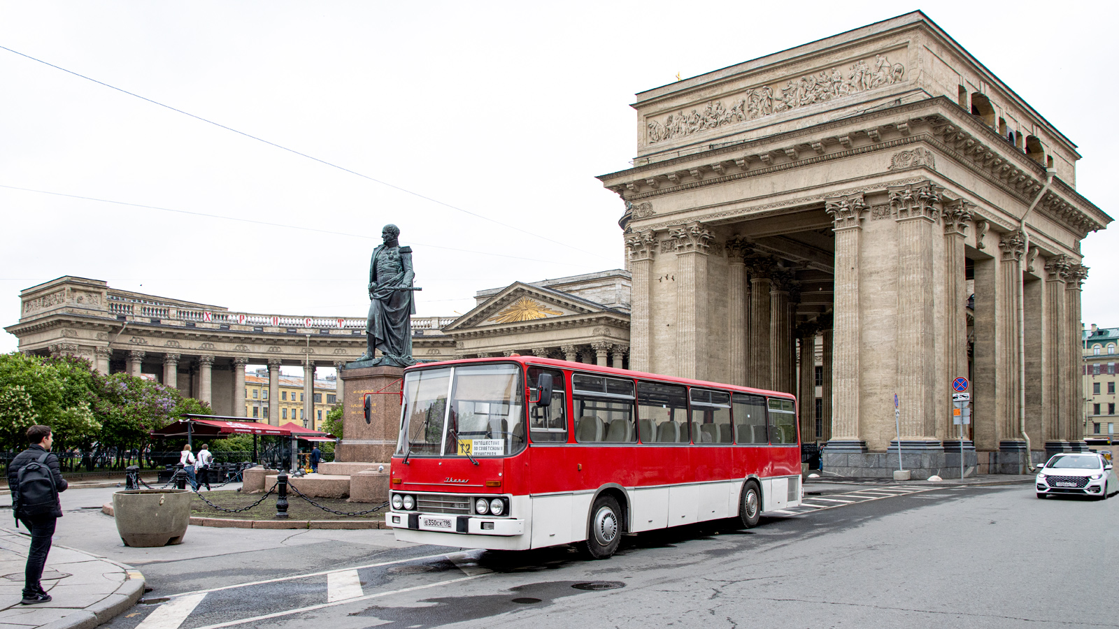 Санкт-Петербург, Ikarus 255.70 № Е 350 СК 198