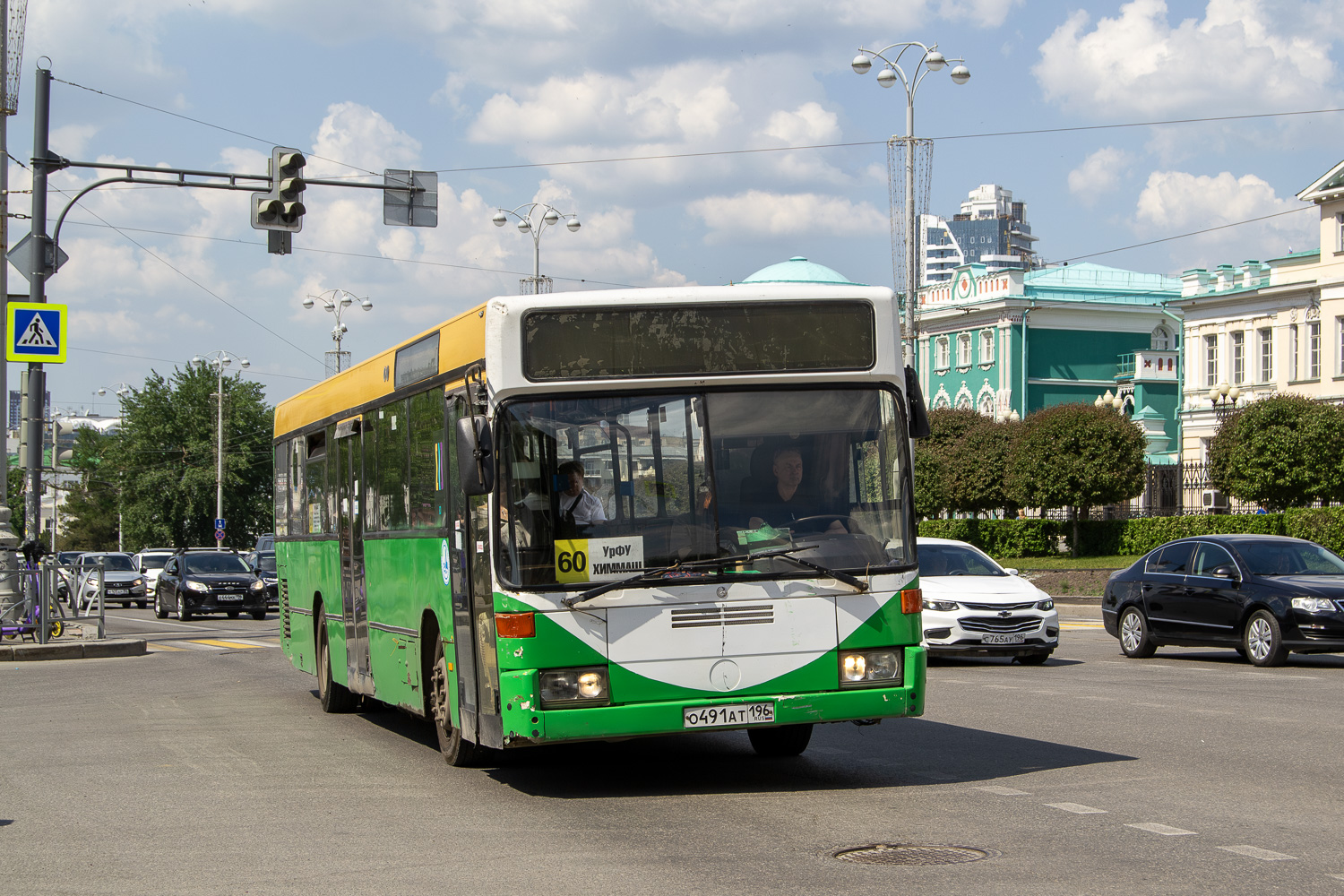 Свердловская область, Mercedes-Benz O405N № О 491 АТ 196