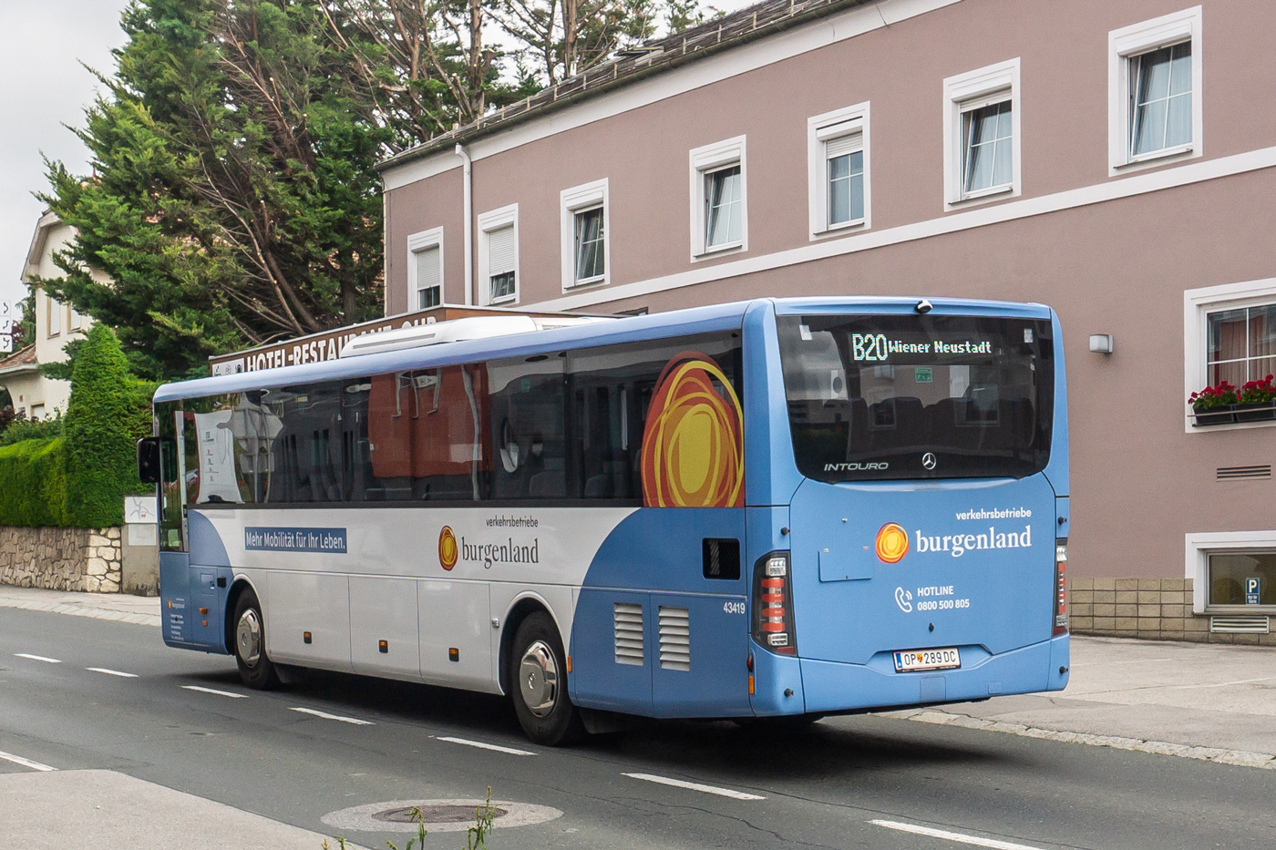 Австрия, Mercedes-Benz Intouro III № 43419