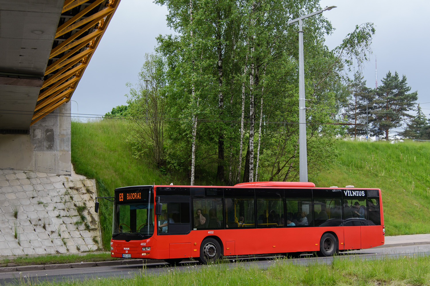 Литва, MAN A21 Lion's City NL273 № 4032