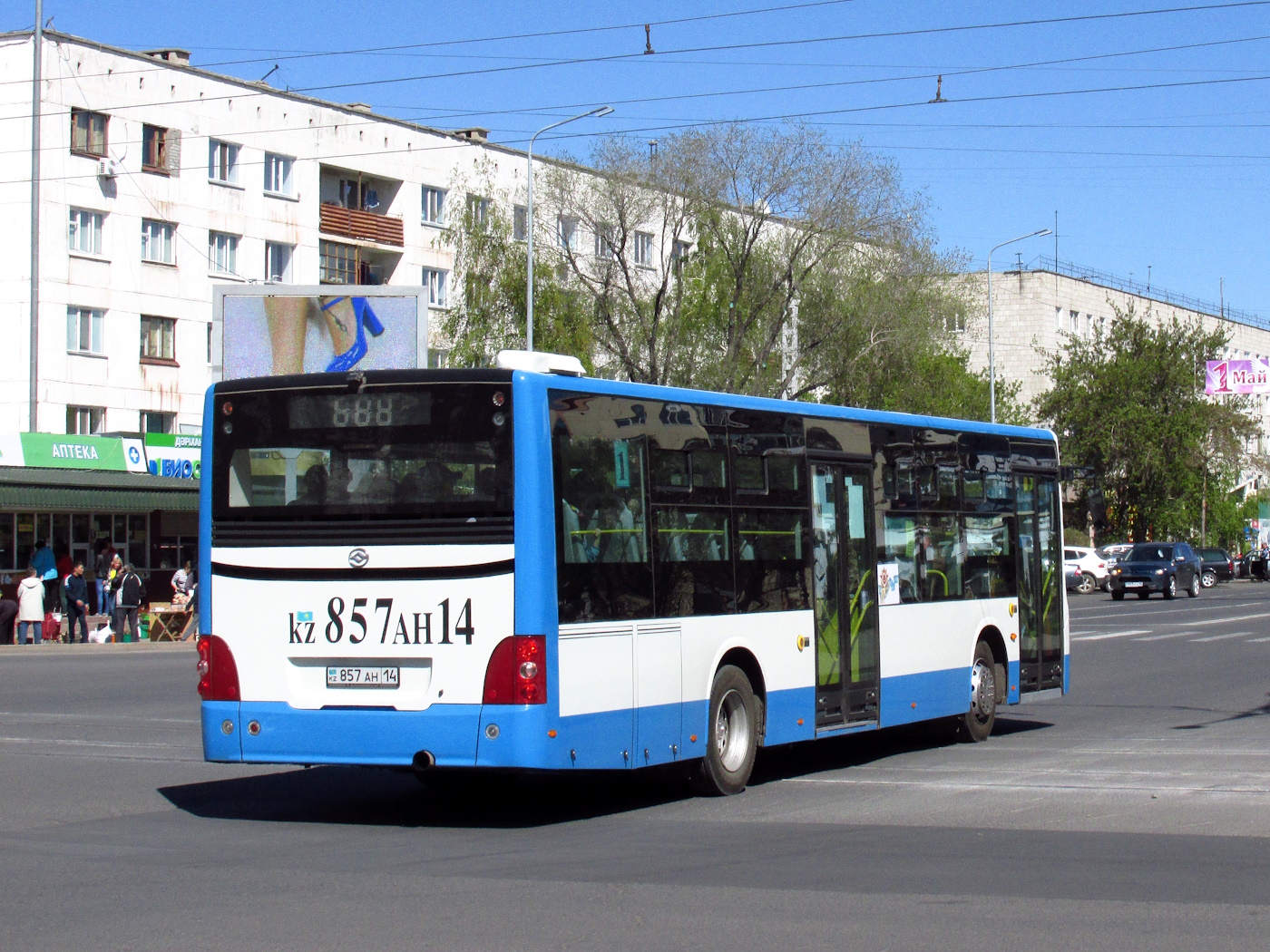 Павлодарская область, Huang Hai DD6129S15 № 857 AH 14