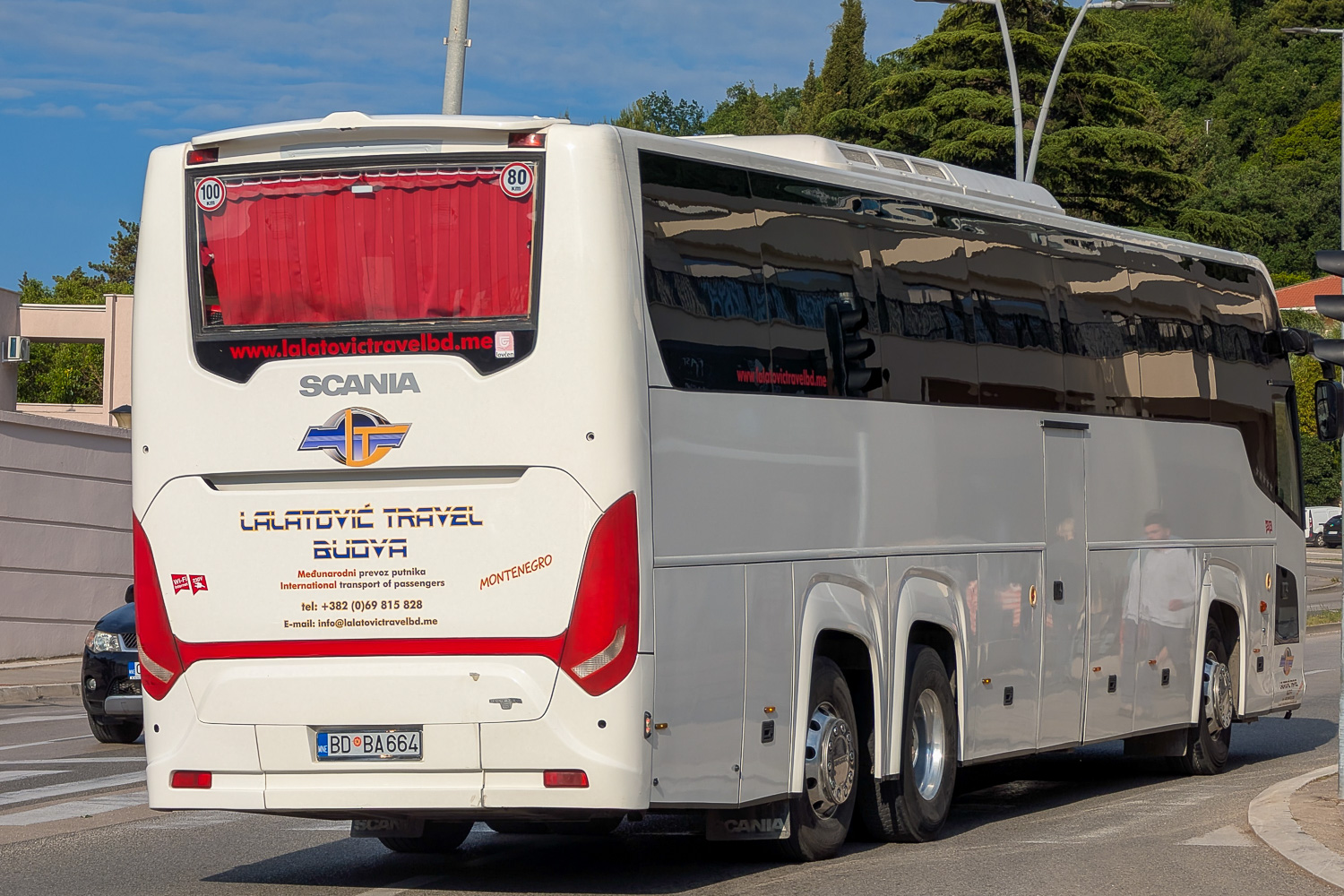 Черногория, Scania Touring HD 13.7 № BD BA664