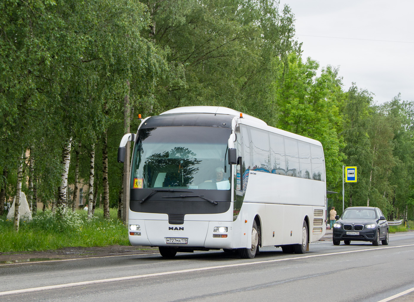 Санкт-Петербург, MAN R07 Lion's Coach RHC414 № М 727 МА 178
