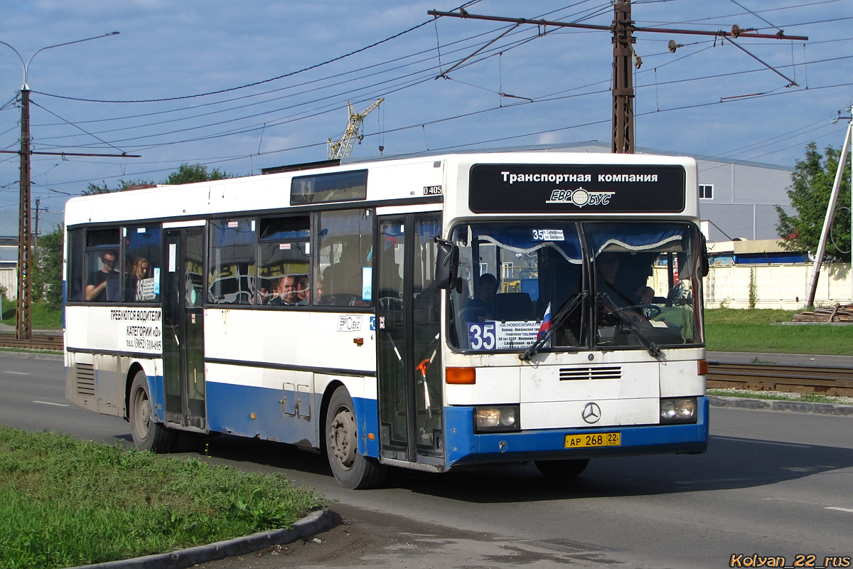 Алтайский край, Mercedes-Benz O405 № АР 268 22