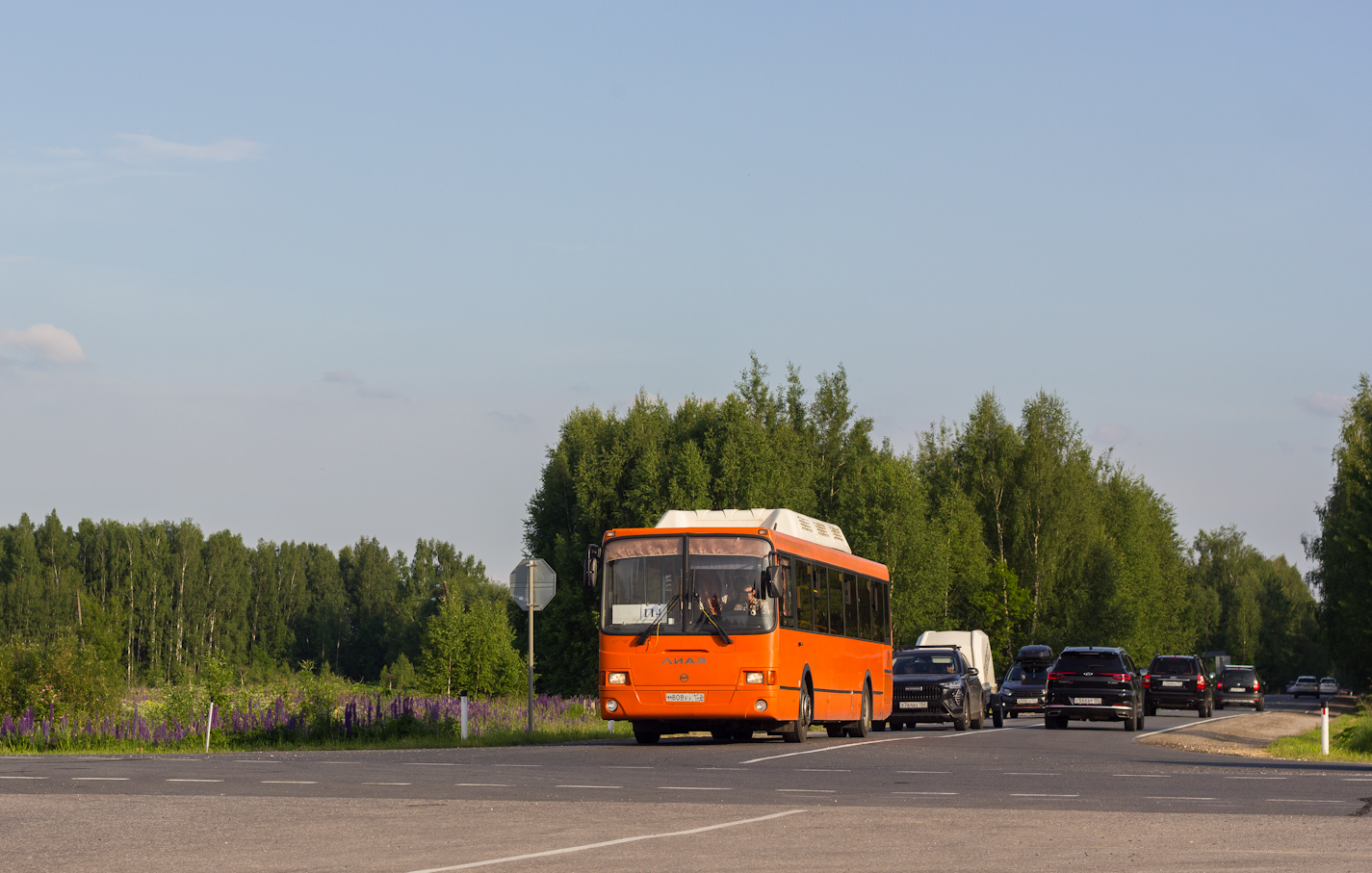 Нижегородская область, ЛиАЗ-5293.70 № М 808 УУ 152