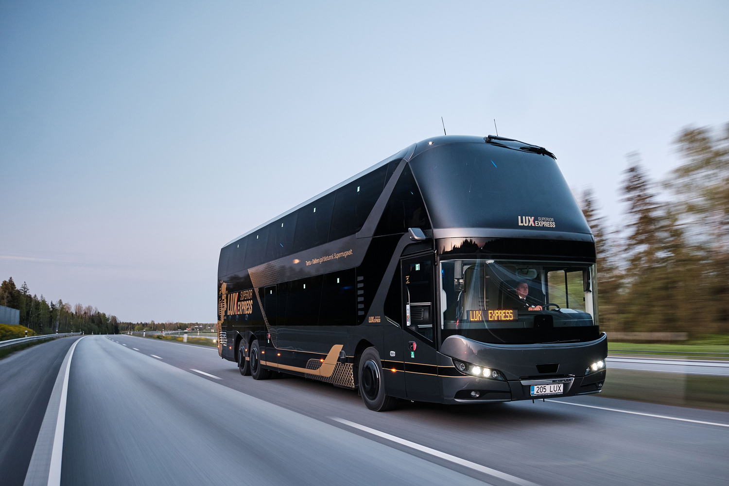 Эстония, Neoplan P06 N1222/3L Skyliner L № 205 LUX