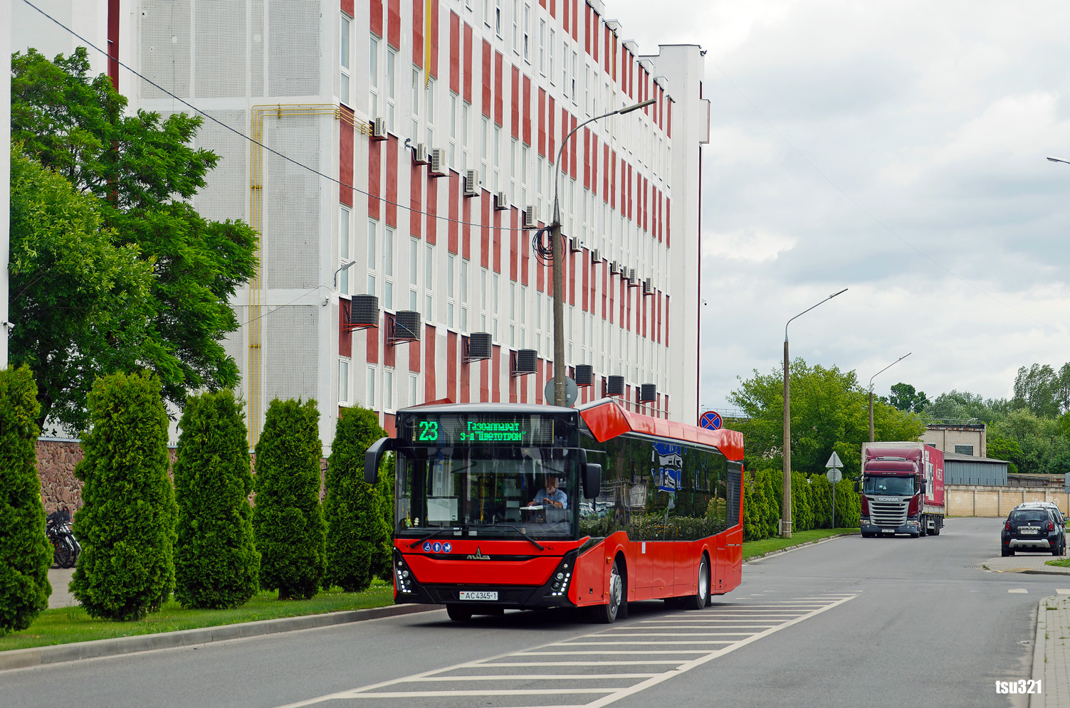 Brest region, MAZ-303.047 # 496