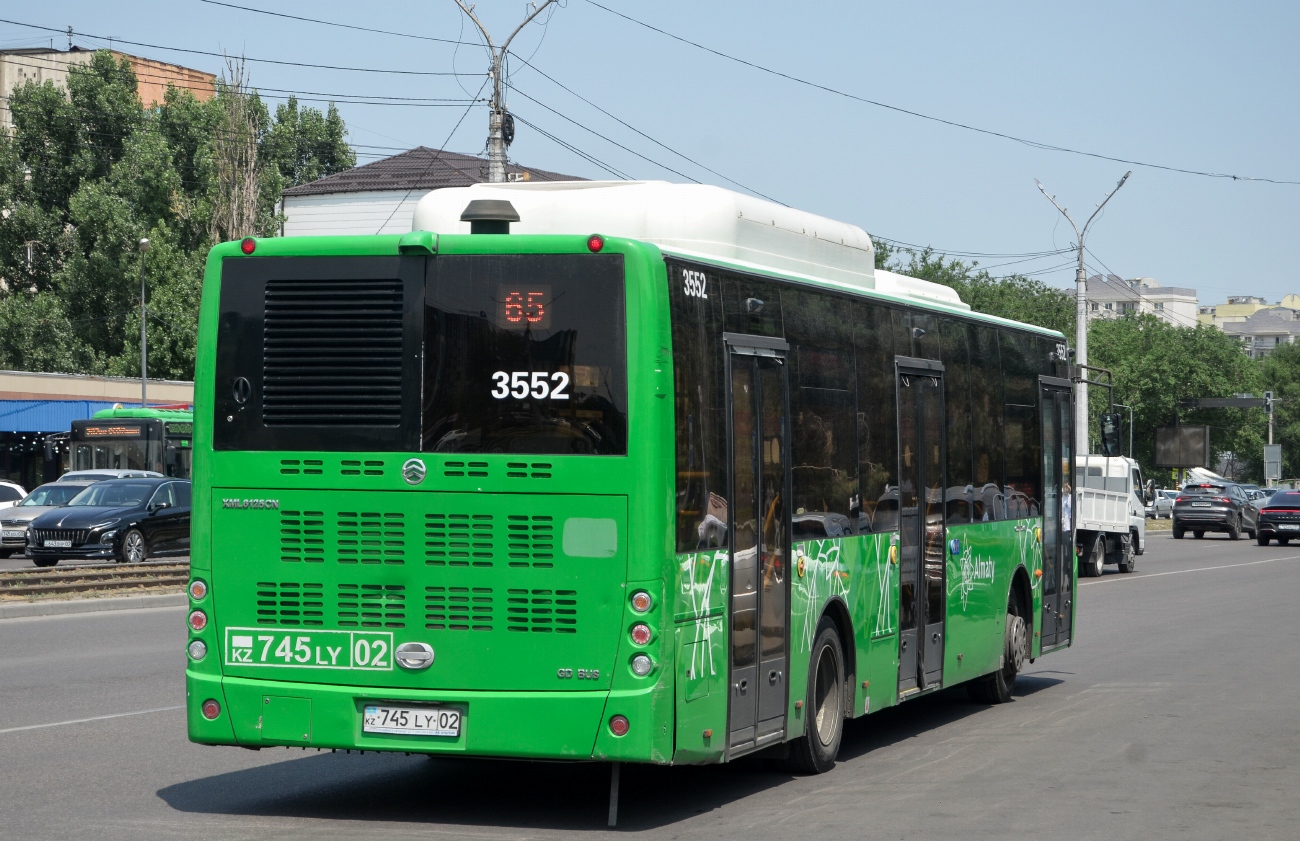 Алматы, Golden Dragon XML6125CN (Hyundai Trans Auto) № 3552