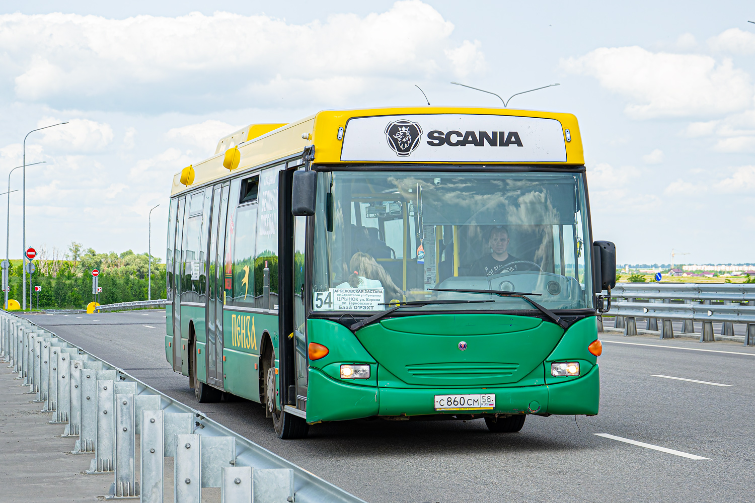 Пензенская область, Scania OmniLink I (Скания-Питер) № С 860 СМ 58