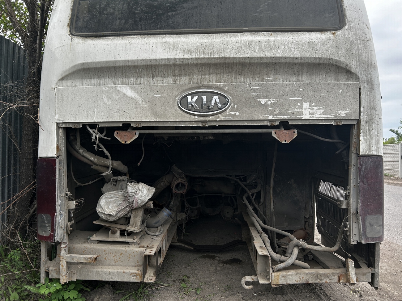 Карагандинская область, Kia Granbird № б/н 2