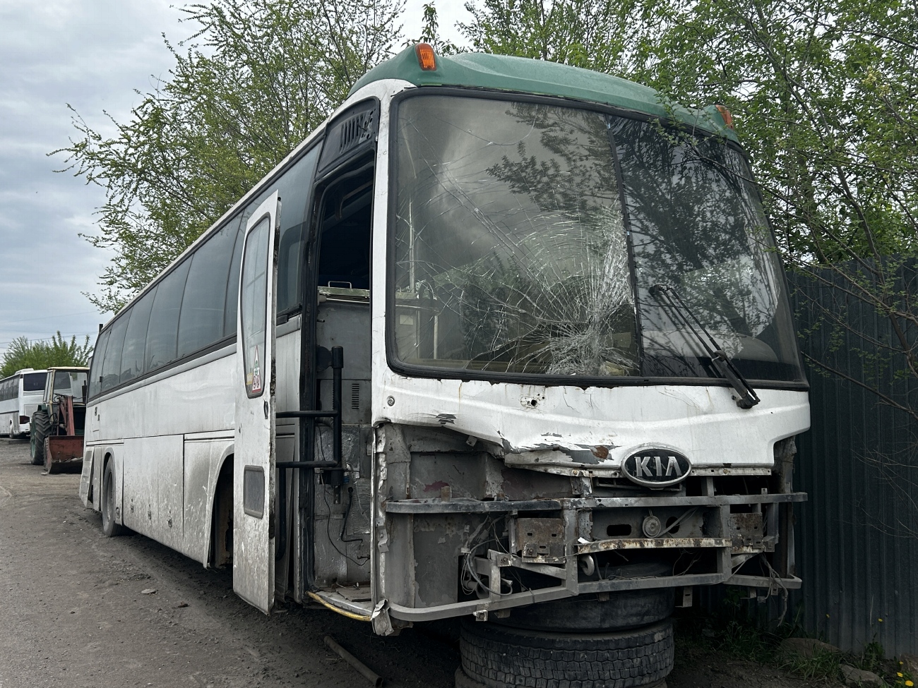 Карагандинская область, Kia Granbird № б/н 2