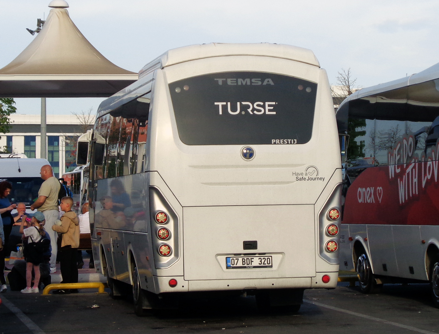 Турция, TEMSA Prestij SX № 07 BDF 320