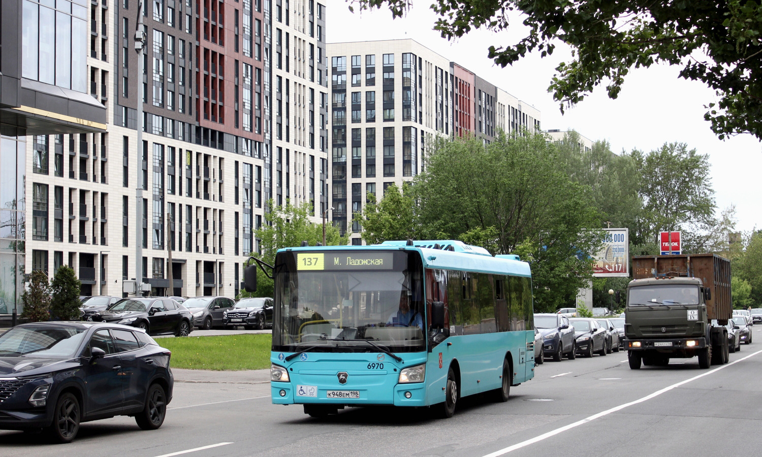 Санкт-Петербург, ЛиАЗ-4292.60 (1-2-1) № 6970