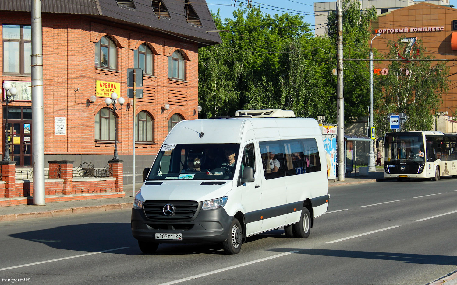 Алтайский край, Луидор-223602 (MB Sprinter) № А 205 ТЕ 122