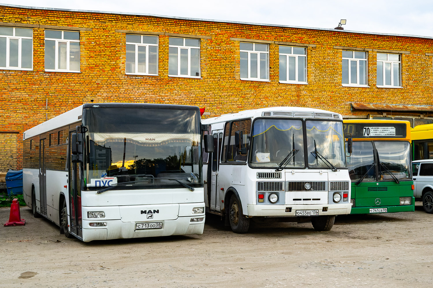 Пензенская область, MAN A74 Lion's Classic SL223 № С 713 ОО 58