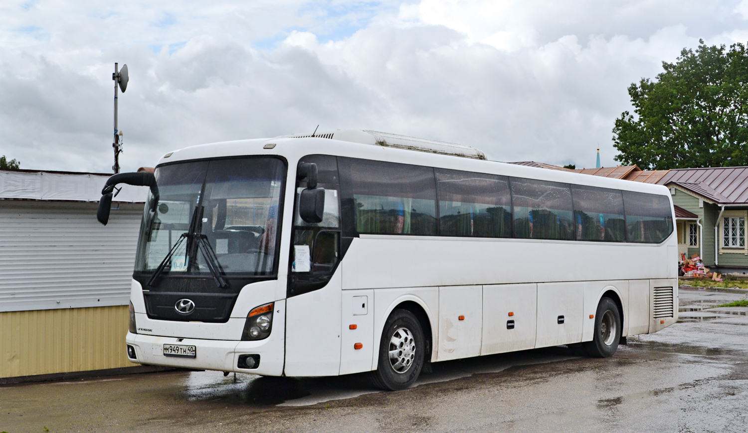 Калужская область, Hyundai Universe Space Luxury № М 949 ТН 40 Калужская область, Hyundai Universe Space Luxury № М 949 ТН 40