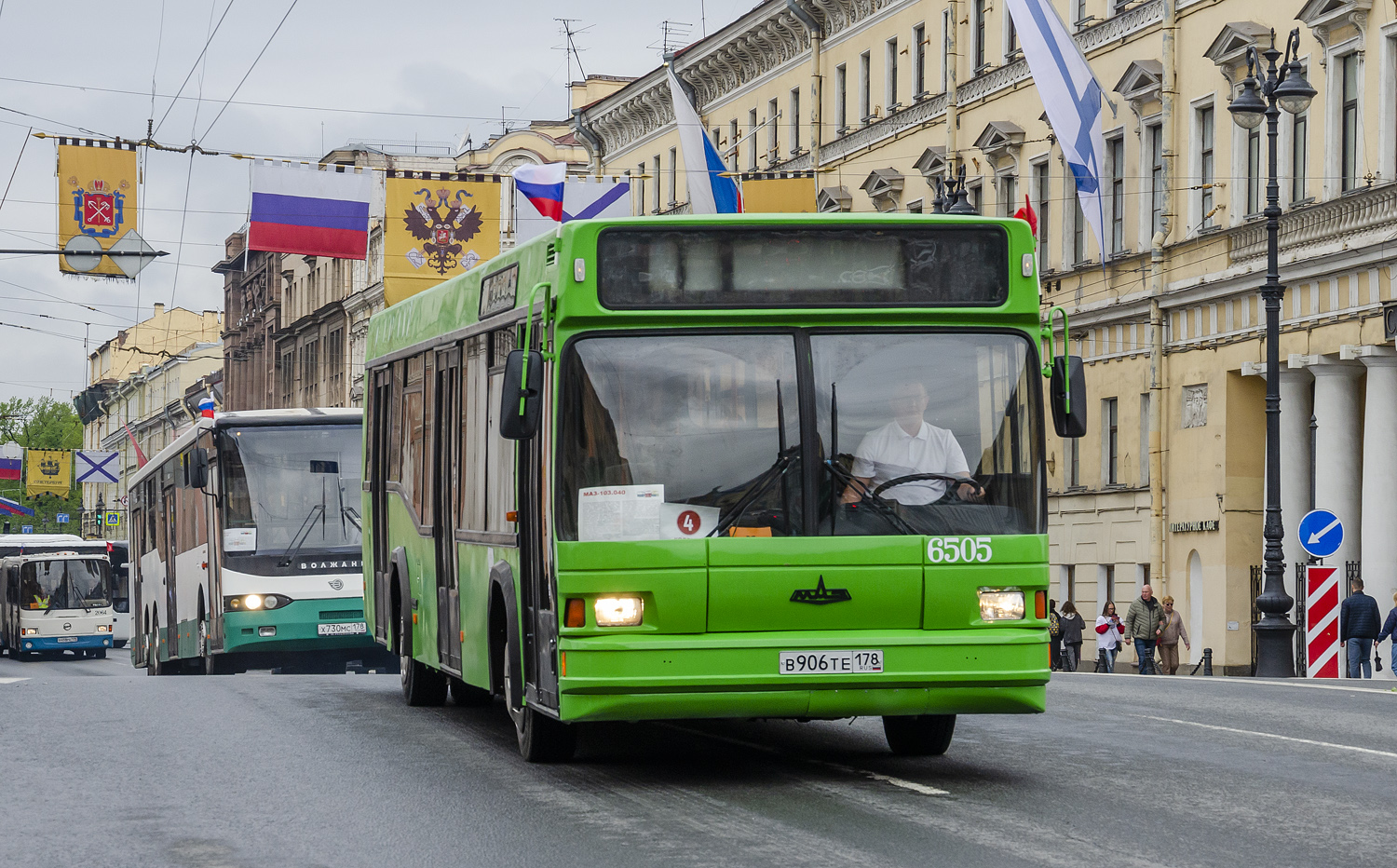 Санкт-Петербург, МАЗ-103.040 № 6505; Санкт-Петербург — VI Международный транспортный фестиваль "ТранспортФест-2025"