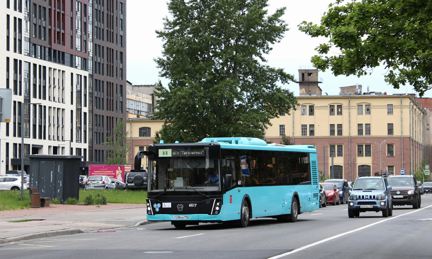 Санкт-Петербург, ЛиАЗ-5292.65 № 6517