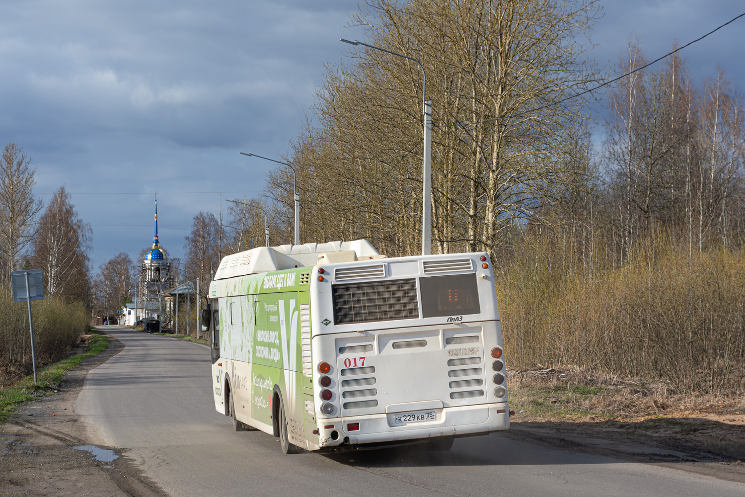 Вологодская область, ЛиАЗ-5292.67 (CNG) № 017