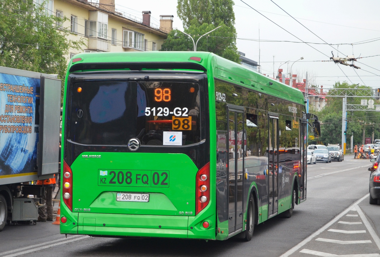 Алматы, Golden Dragon XML6125CE (Hyundai Trans Auto) № 5129-G2
