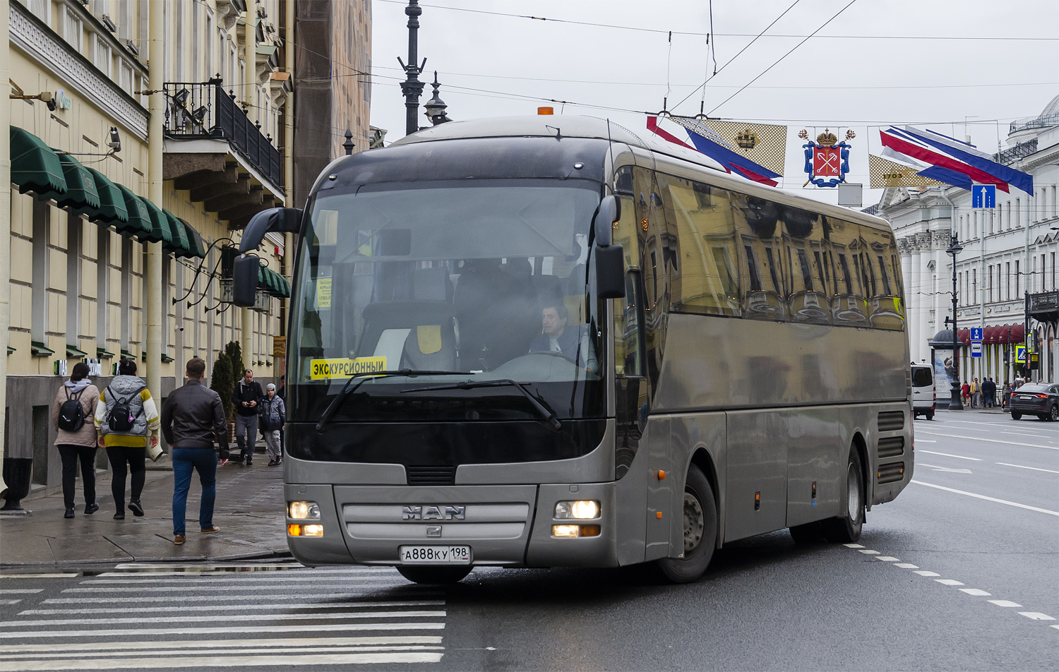 Санкт-Петербург, MAN R07 Lion's Coach RHC414 № А 888 КУ 198
