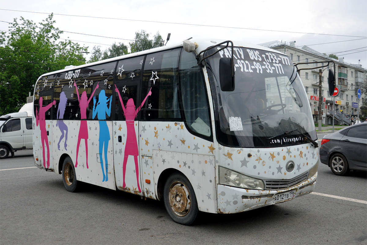 Кировская область, Yutong ZK6737D № А 012 ТВ 196