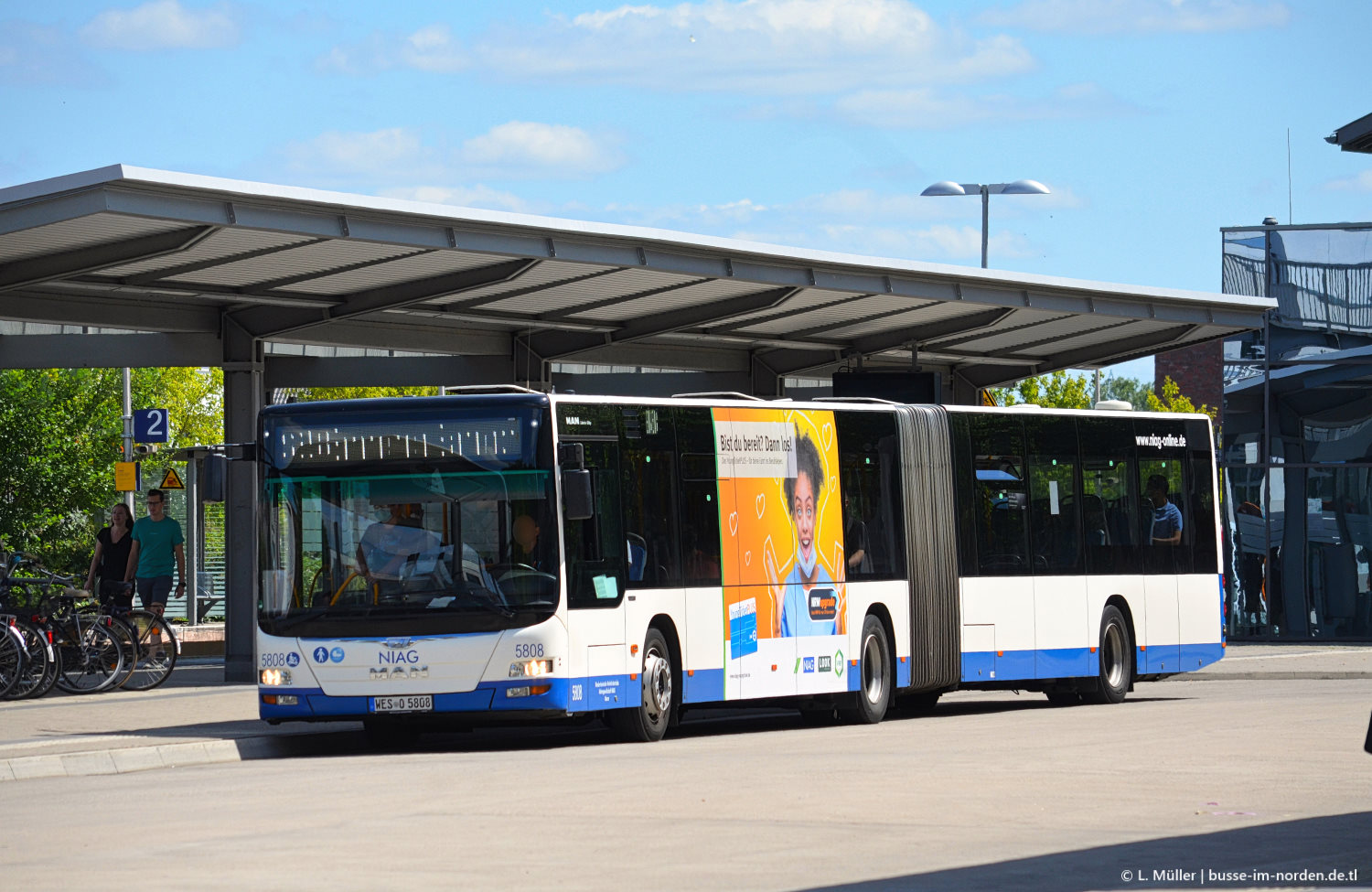 Северный Рейн-Вестфалия, MAN A40 Lion's City GL NG323 № 5808