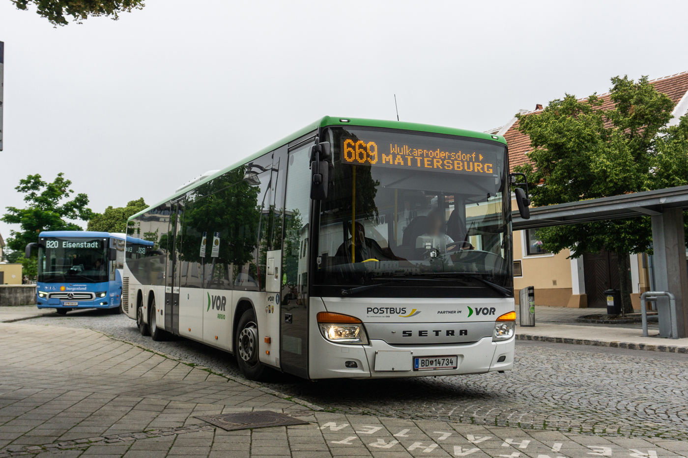 Австрия, Setra S418LE business № BD 14734