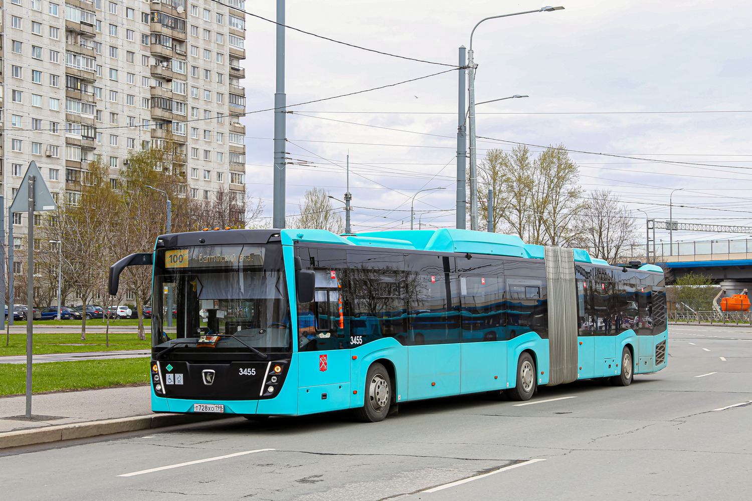 Санкт-Петербург, КАМАЗ-6299-40-5Т № 3455