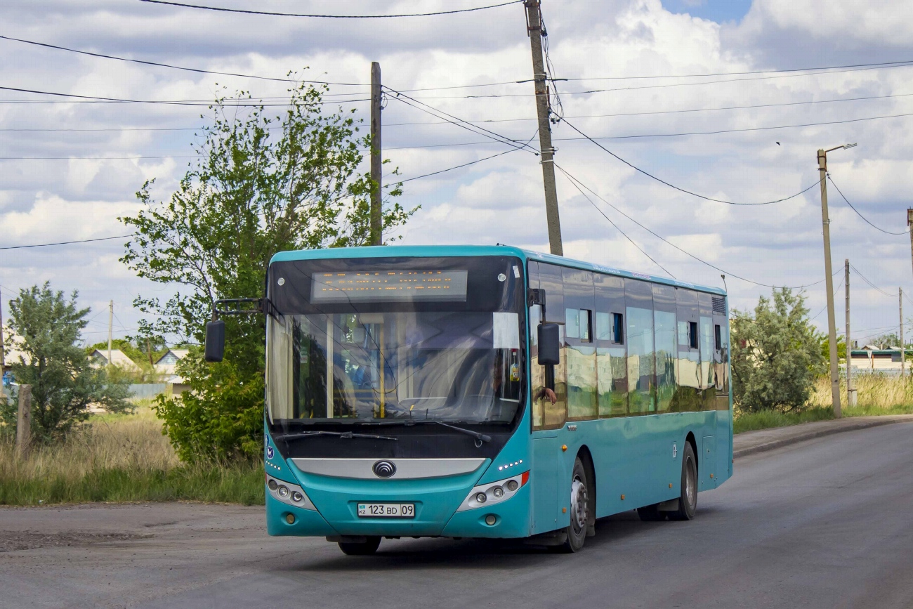 Карагандинская область, Yutong ZK6118HGA № 123 BD 09 Карагандинская область, Yutong ZK6118HGA № 123 BD 09
