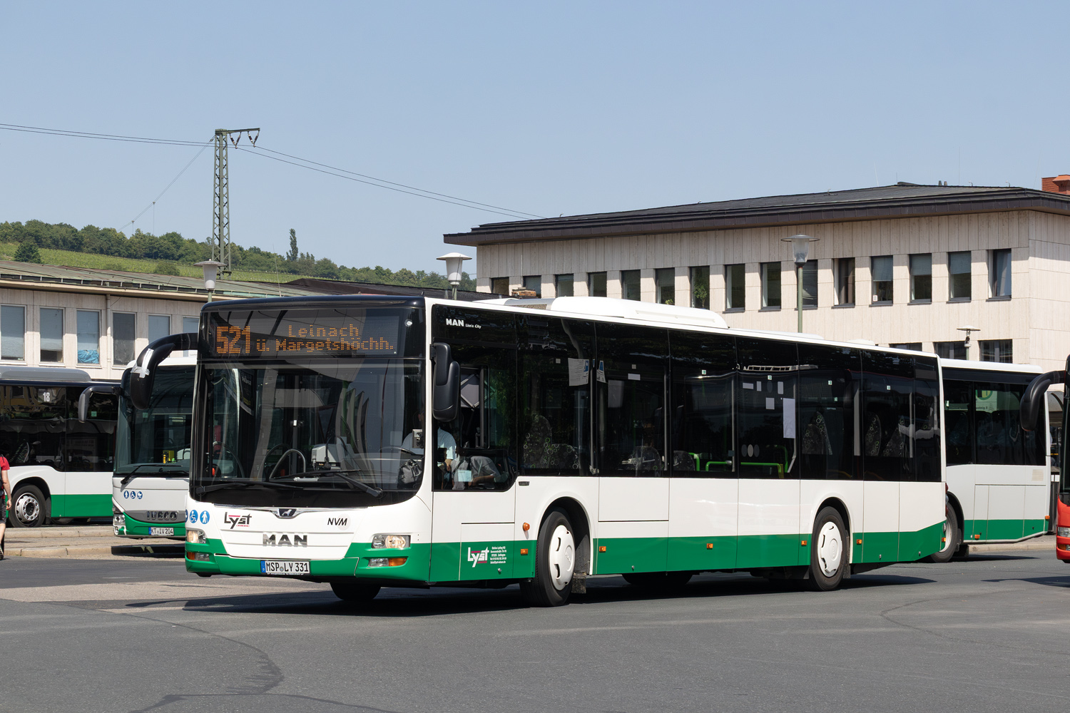 Бавария, MAN A21 Lion's City NL363 № MSP-LY 331