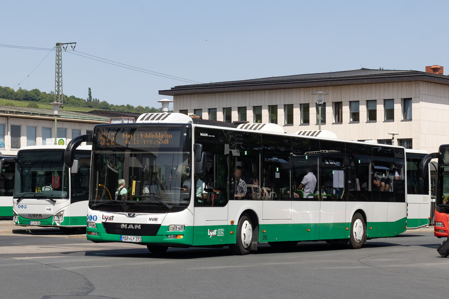 Бавария, MAN A21 Lion's City NL323 № MSP-LY 291