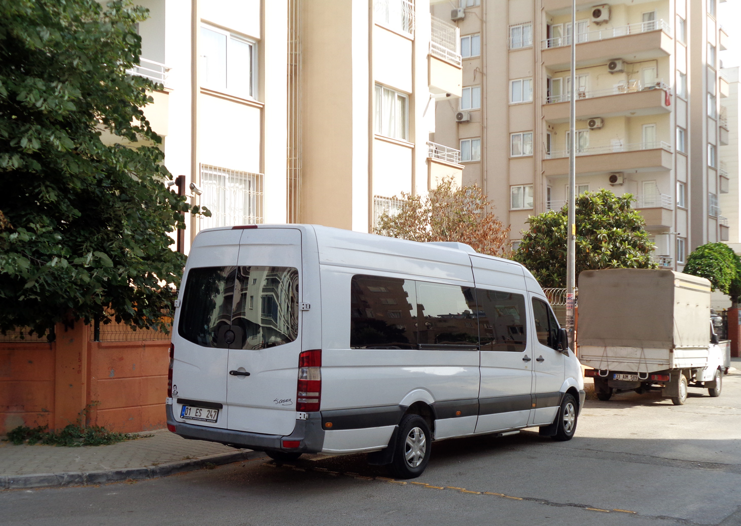 Турция, Mercedes-Benz Sprinter W906 209CDI № 01 ES 247