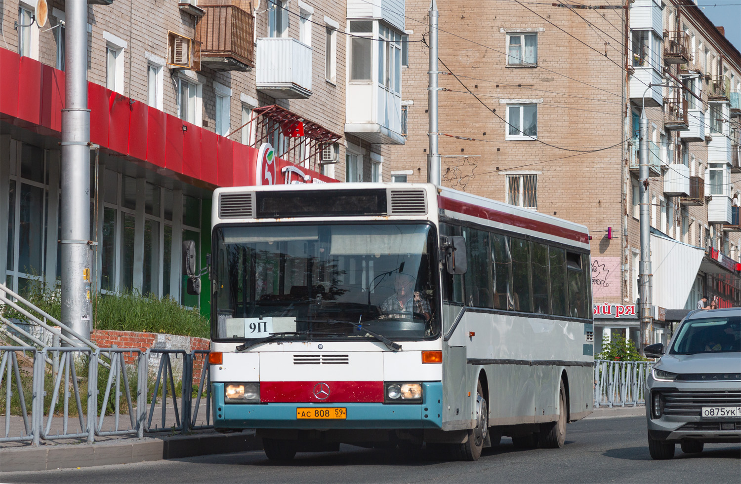 Пермский край, Mercedes-Benz O407 № АС 808 59