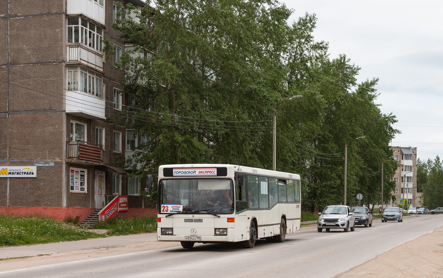 Пермский край, Mercedes-Benz O405NKF № О 934 АО 159