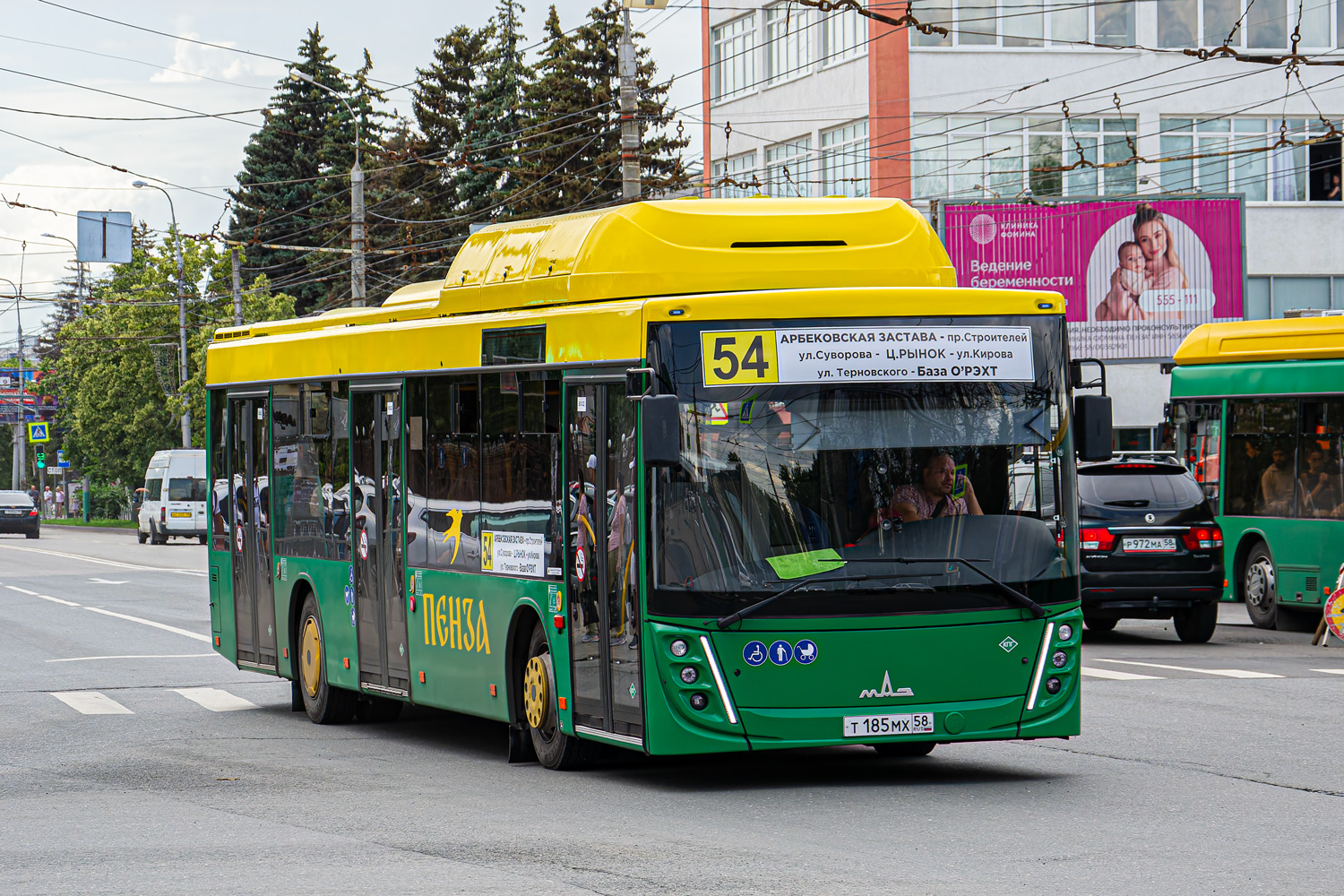 Пензенская область, МАЗ-203.948 № Т 185 МХ 58